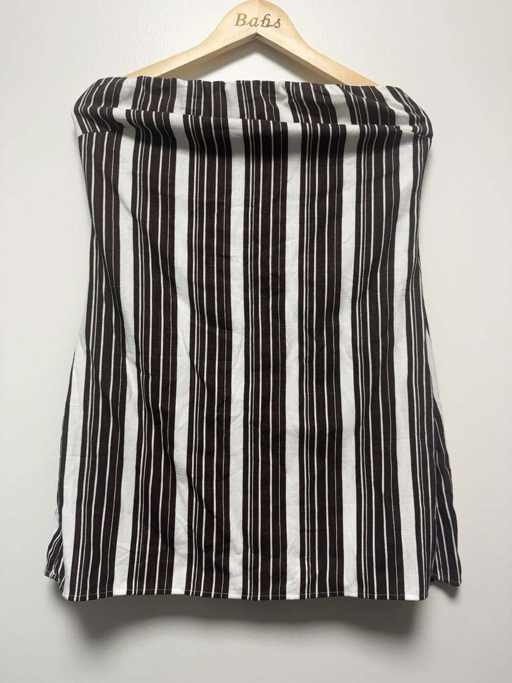 Altar'd State Striped Strapless Mini Dress Size L